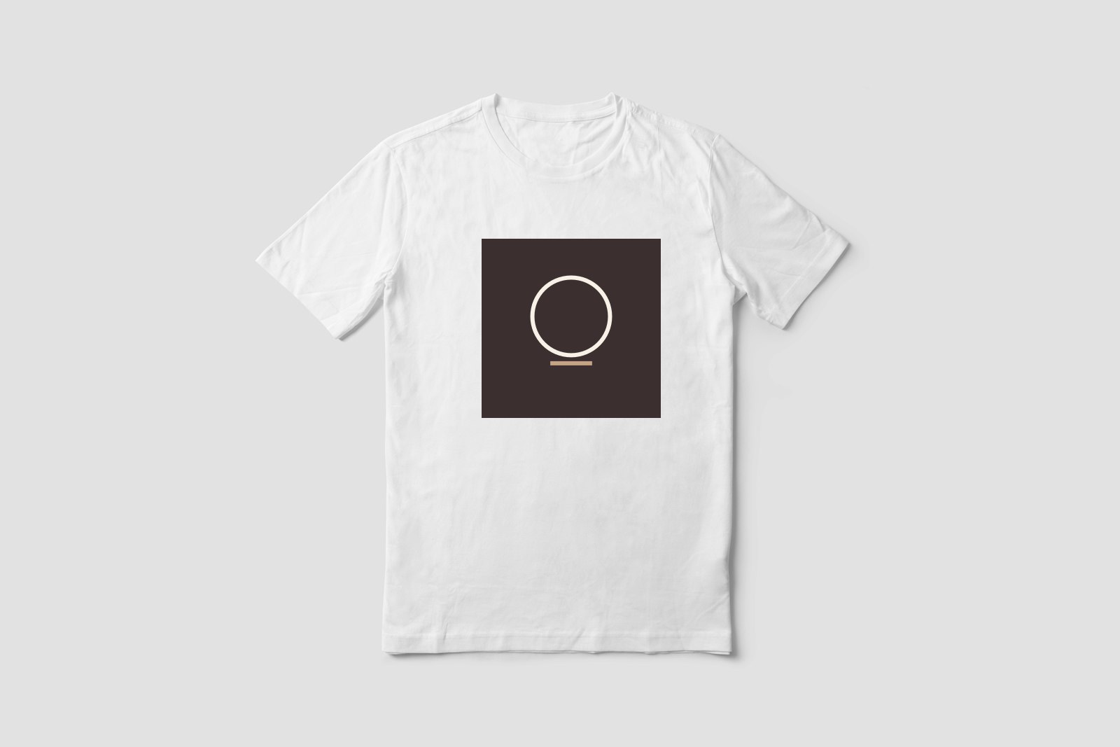 Branded t-shirt mockup